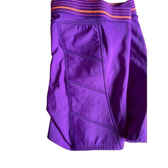 Under Armour, women’s compression, purple padded, shorts, softball size medium - Picture 2 of 5